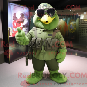 Mascot karakter van een...