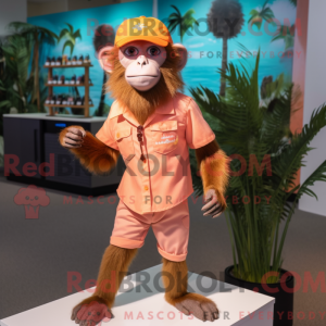 Mascot karakter van een...