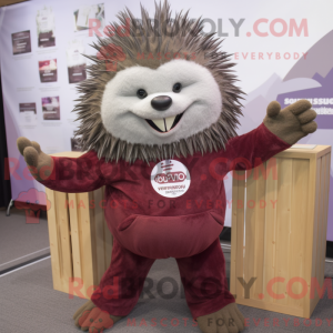 Mascot karakter van een...