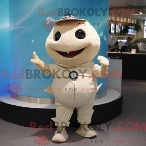 Mascot karakter van een...