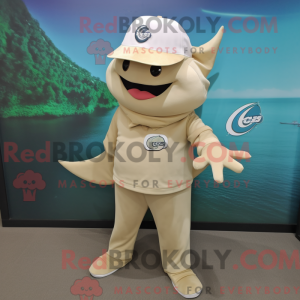 Mascot karakter van een...