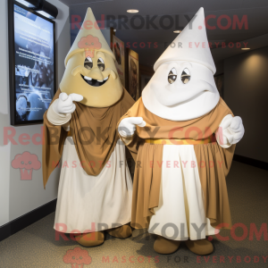 Postava maskota Tan Wizard...