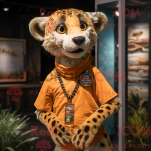 Mascot karakter van een...