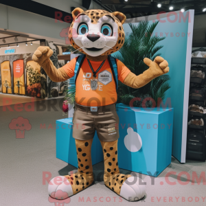 Mascot karakter van een...