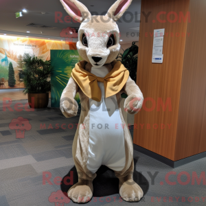Mascot character of a Cream...