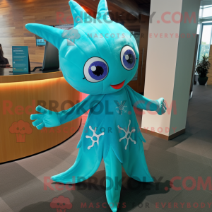 Mascottefiguur van een...
