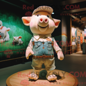 Mascot character of a Cream...