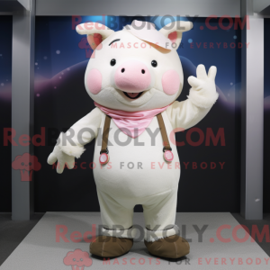 Maskot-karakter av en Cream...