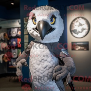 Mascot character of a Gray...