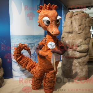 Mascot character of a Rust...