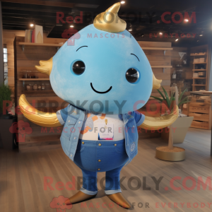 Personnage mascotte d un...