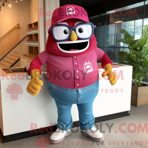 Mascot character of a...