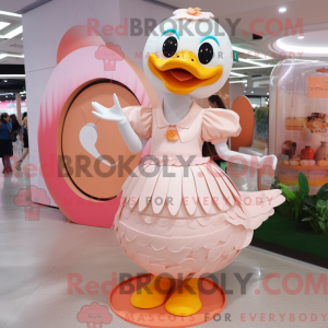 Mascottefiguur van een...