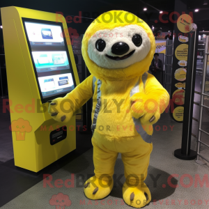 Mascottekarakter van een...