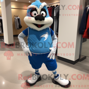 Personagem de máscara de...