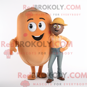 Mascot character of a Rust...