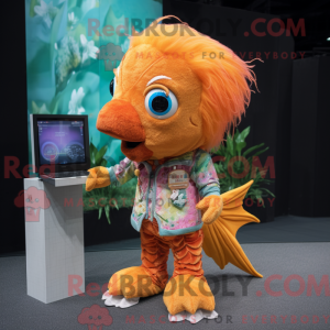 Mascot character of a...
