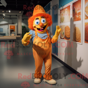 Maskot karakter af en...