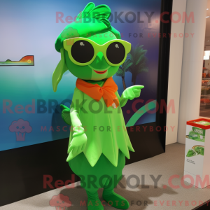Mascottekarakter van een...