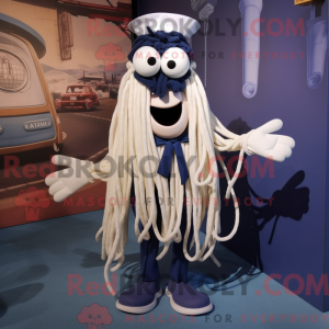 Mascot character of a Navy...