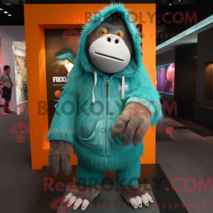 Mascot karakter van een...