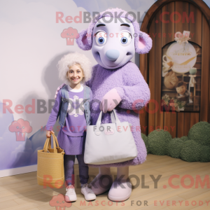 Mascot karakter van een...