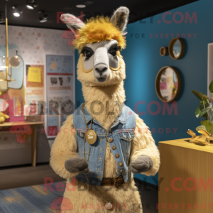 Personagem de máscara de um...