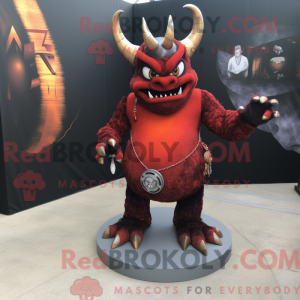 Mascot karakter van een...