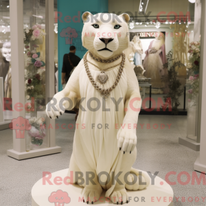 Mascot karakter van een...