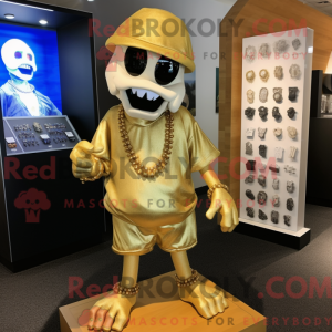 Personnage mascotte d un...