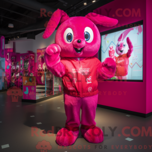 Mascot character of a...