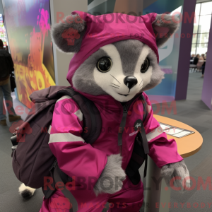 Mascot karakter van een...