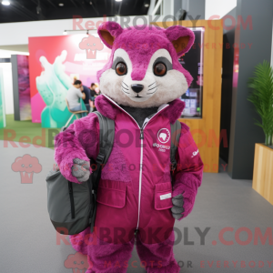 Mascot character of a...