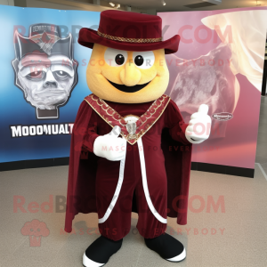 Maroon Ring Master mascotte...