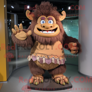 Mascot karakter van een...
