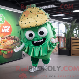 Mascot karakter van een...