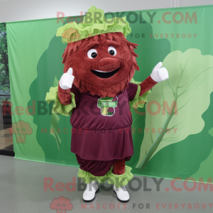 Mascot karakter van een...