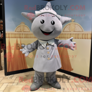 Mascottefiguur van een...