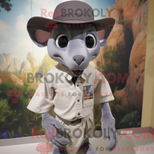 Mascot karakter van een...