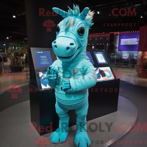 Mascot character of a...