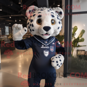 Mascottefiguur van een...