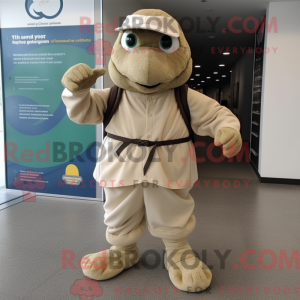 Mascottefiguur van een...
