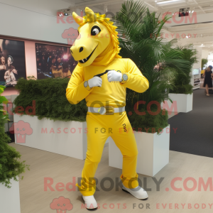 Mascottekarakter van een...