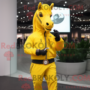 Mascottekarakter van een...