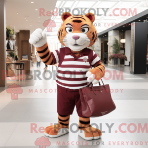 Maskot karakter af en...