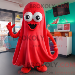 Mascot character of a Red...