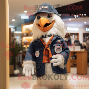 Mascot karakter van een...
