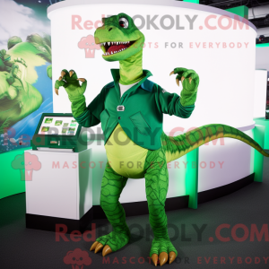 Mascot karakter van een...