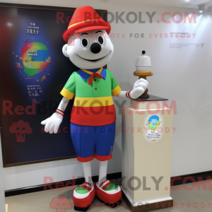 Mascot character of a...