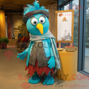 Mascot karakter van een...